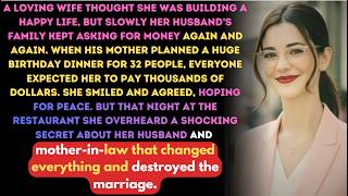 She Paid 15000 Dollars for Her Mother in Law Before Discovering the Truth That Ended Her Marriage...