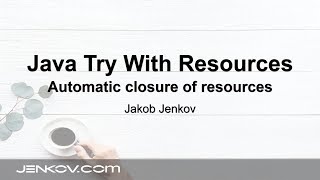 Java Try With Resources