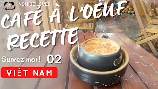 Hanoï. Spécialité de Hanoï, le café à l’œuf !! Recette.#recettecafé