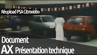 CIT N°18 spécial Citroën AX présentation technique de A à Z (reupload PSA CITROVIDEO)