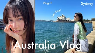 Australia vlog* day 7 in Sydney! last minute souvenir shopping and date dinner at an oyster bar 🍷✈️