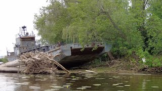 Восстановить нельзя порезать — умерший малый десантный корабль МДК-759 стоит несколько лет в Самаре