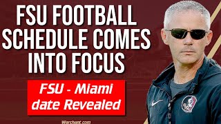 BREAKING: FSU Football 2025 Schedule DETAILS REVEALED | FSU Miami Rivalry | Florida State Football