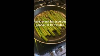 Asperges poêlées