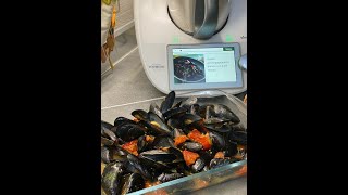 Pepata di cozze con copri lama pelapatate per TM6 TM5