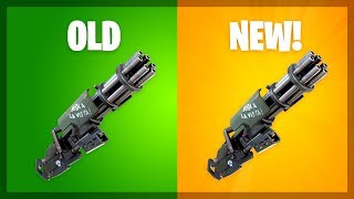 new updated fortnite minigun sound - fortnite aimbot with minigun