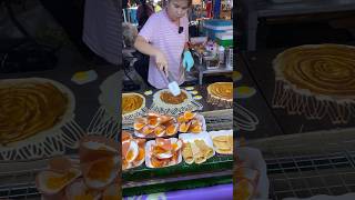 Khanom Tokyo / Bueang - Crispy Pancake Crepe ขนมเบื้อง ขนมโตเกียว | Thai Street Food HuaHin Thailand