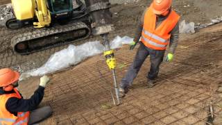 STABILISATION D'UNE BERGE avec système Platipus Anchors et Plati-Drain