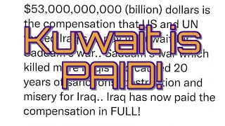 KUWAIT IS PAID