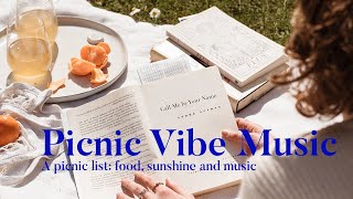 PLAYLIST - imagine having a calming picnic with a nice breeze/picnic vibe aesthetic songs