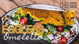 How To Make Eggless Omelette | Vegan Recipe