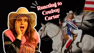 COWBOY CARTER NEEDS MORE WILLIE | BEYONCÉ REACTION 2024 (Full Album) 🤠🌟