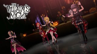 「デレステ」THE VILLAIN'S NIGHT (Game ver.) 黒埼ちとせ、黒川千秋、神崎蘭子、二宮飛鳥、相葉夕美 SSR