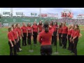 Star Spangled Banner - Worcester Children's Chorus - Fenway Park, July 29th, 2014