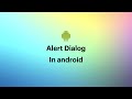 AlertDialog in Android (Kotlin) - 032 #AlertDialog #Kotlin..#2021
