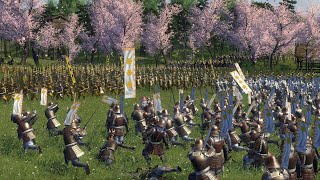 Battle of Sekigahara - AD 1600 Cinematic historical battle in Shogun 2 Total War