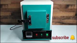 How to use//Digital Muffle Furnace//Lab Equipment//