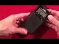 prunus j 128 digital am fm stereo portable radio review