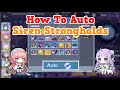 HOW TO FULL AUTO YOUR SIREN STRONGHOLDS | Azur Lane