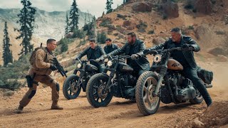 Bikers Mess with the WRONG Soldier at a Mountain Trail