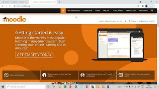 Accessing Moodle Sandbox Course