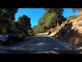 california state route 9 scenic drive in 4k