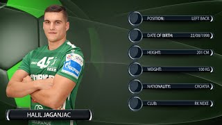Halil Jaganjac - Left Back - Highlights - HC Nexe - Handball - Season 2020/21 - CV