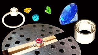 Easily Incorporate Faceted Stones Into Your Work With Tube Setting