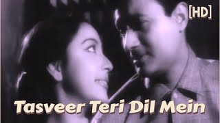Tasveer Teri Dil Mein- HD Video | Maya (1961) | Lata Mangeshkar & Rafi | Dev Anand & Mala Sinha~
