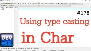 Write a program for show Implicit type casting char to int