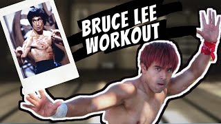 WE TRIED THE BRUCE LEE WORKOUT! | Martial Arts and Conditioning