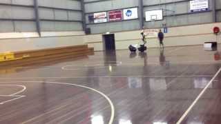 Sports HQ Basketball - Superman Transition Drill with SKLZ Speed Chute PRO