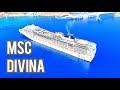 MSC DIVINA Cruise Ship Tour 4K