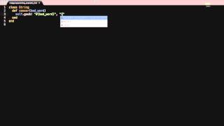 Metaprogramming techniques with the Ruby String class