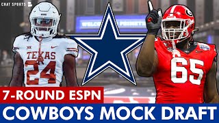 ESPN’s 2024 Cowboys Mock Draft: 7-Round Dallas Cowboys Draft Picks For 2024 NFL