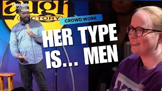 Her Type is... Men - Sydney Castillo - Stand Up Comedy CROWD WORK