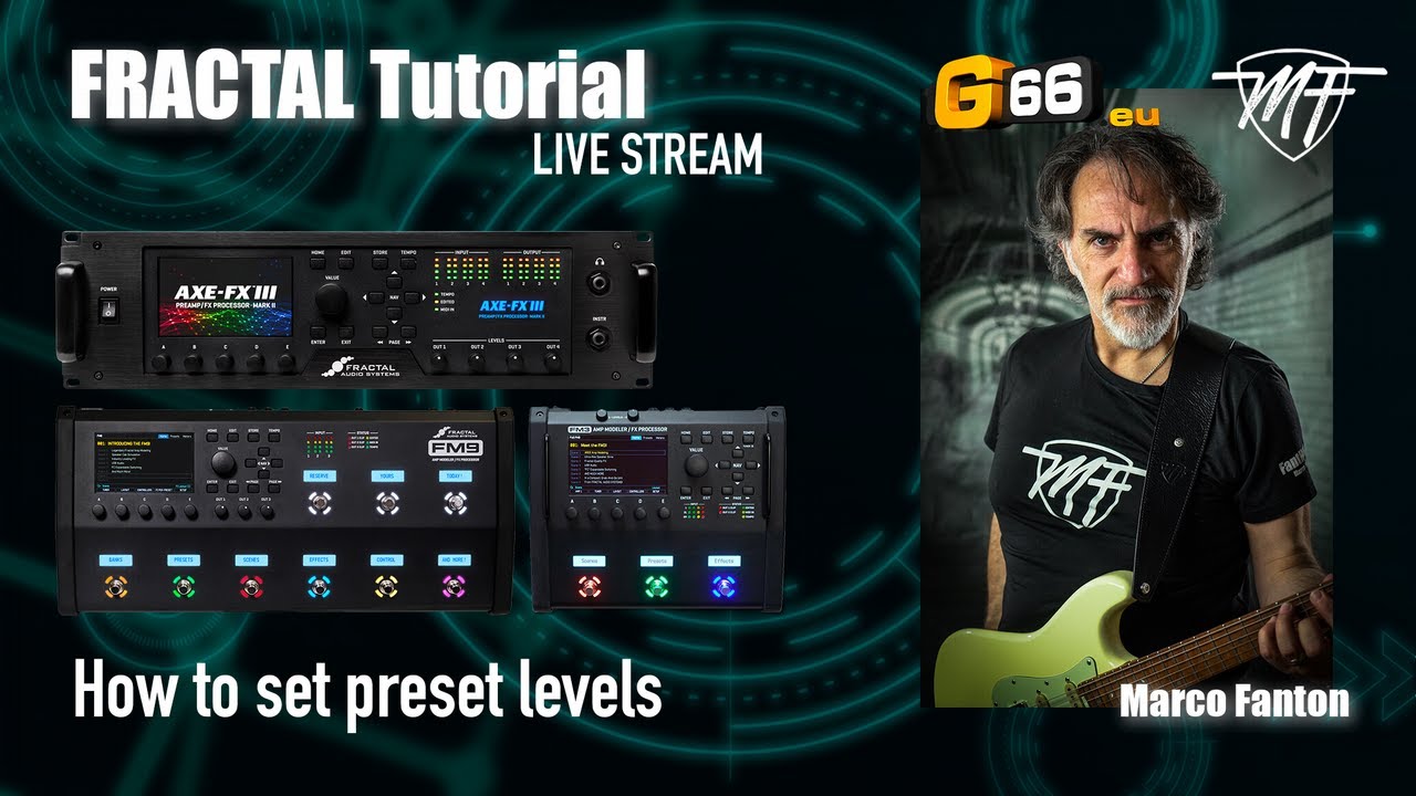 Fractal Tutorial How To Set Preset Levels Youtube