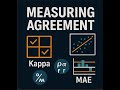 Measuring Agreement  Categorical vs  Continuous Variables (Lin's CCC, Bland Altman plots, MAE)