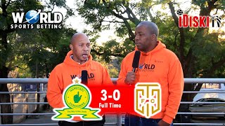 Mamelodi Sundowns 3-0 Cape Town City | Shalulile Player of the Season for me | Tso Vilakazi