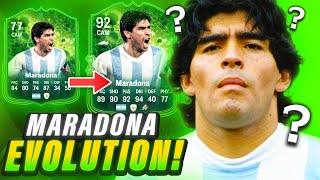 FREE Maradona!✅ BEST Diego Maradona Evolution Path! FC 25 Ultimate Team