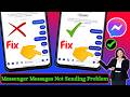 Fix Messenger Messages Not Sending Problem Android 2026 | Messenger Couldn't Send Messages