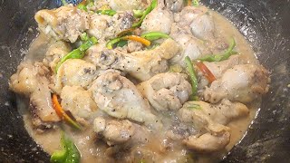 CREAMY COCONUT SAUCE CHICKEN ADOBO