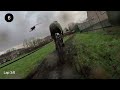 cyclocross race @ balegem gopro hero bike footage matteo declercq