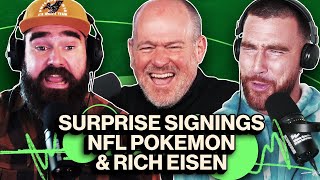 Free Agency Rumors, NFL Players as Pokemon & Rich Eisen | New Heights | Ep 32
