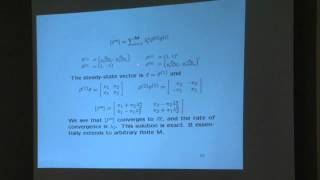 8. Markov Eigenvalues and Eigenvectors