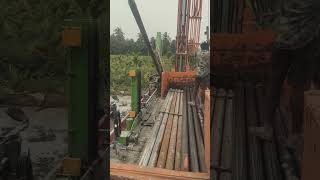 rod loading #borewellvlogs #PRD #borewell