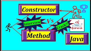 🚀 Constructor vs Method in Java – Freshers Must Know!