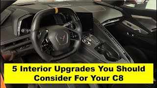 5 Interior MODS and Upgrades You Should Consider For Your C8 Corvette
