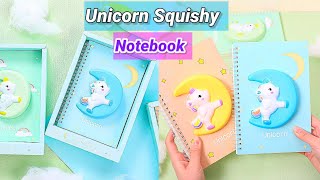 How to make Unicorn Squishy Notebook / Handmade Unicorn Squishy Notebook / Unicorn Squishy Notebook