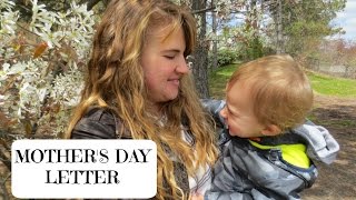 LETTER TO ALL MOMS || Happy Mother's Day